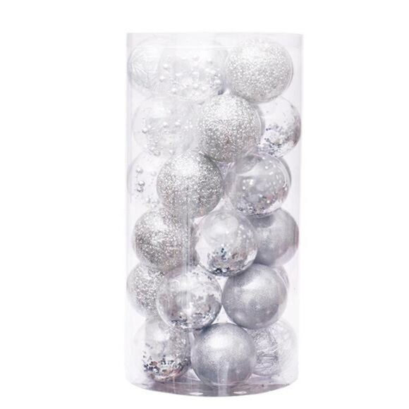 Herdignity Essential Hanging Shatterproof Multi-color Plastic Christmas Ball - Picture 1 of 3